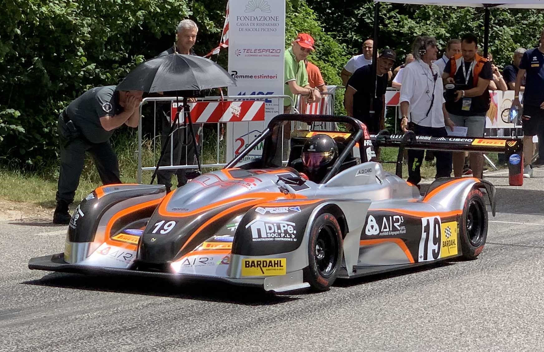 Alla Coppa Paolino Teodori il nisseno Andrea Di Caro (Cst Sport) protagonista al volante della Nova Proto Np 03 con il Team Fagioli.