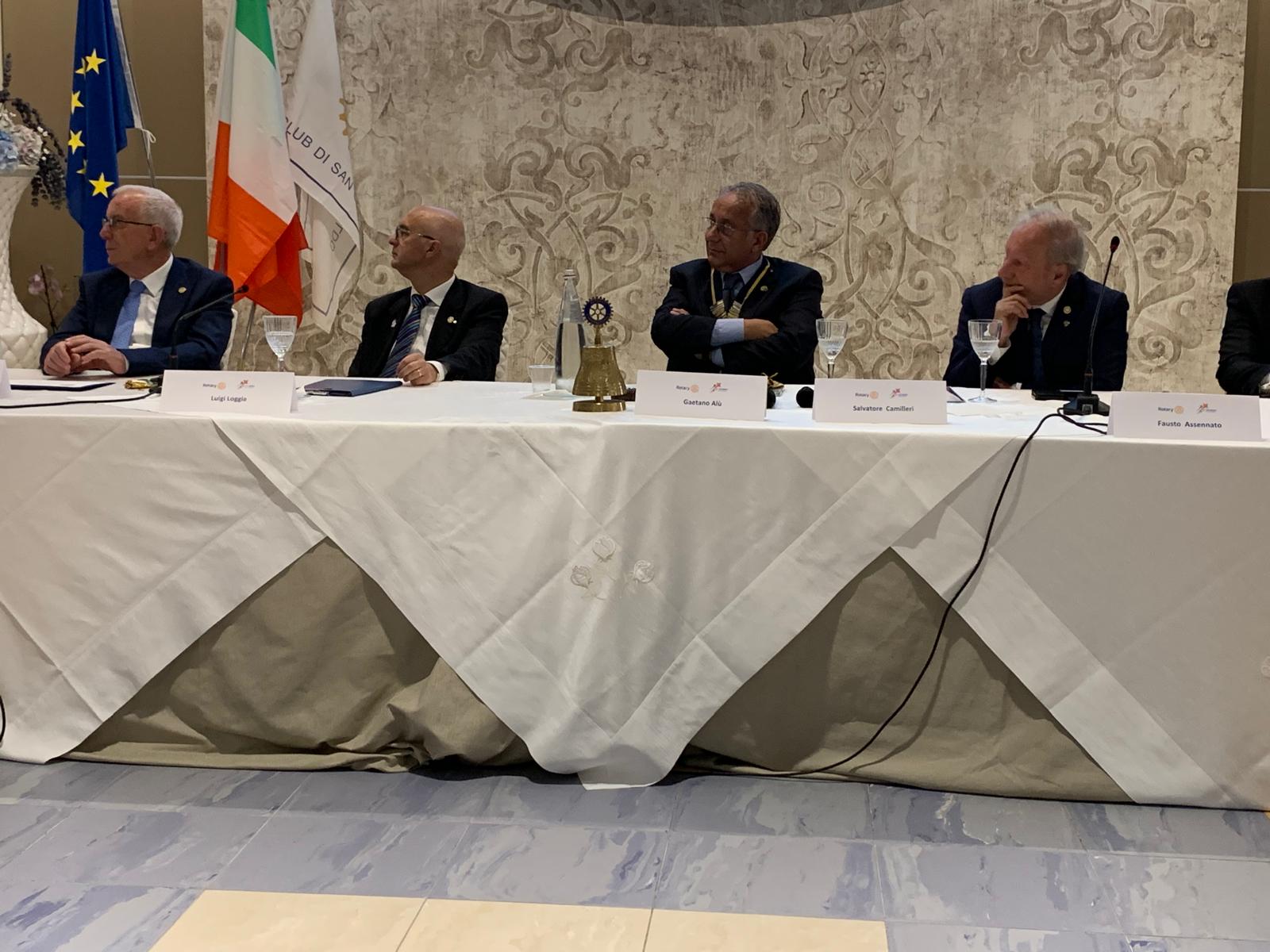 Passaggio di Campana per il Rotary di San Cataldo: è Gaetano Alù il nuovo presidente