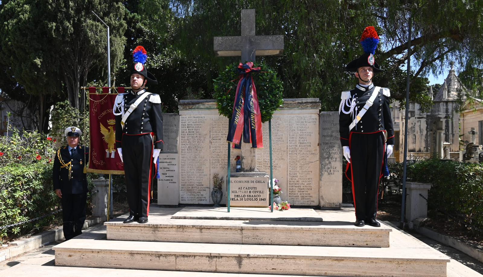 A Gela celebrazioni per l’81° Anniversario dell’uccisione dei Carabinieri caduti di Passo di Piazza