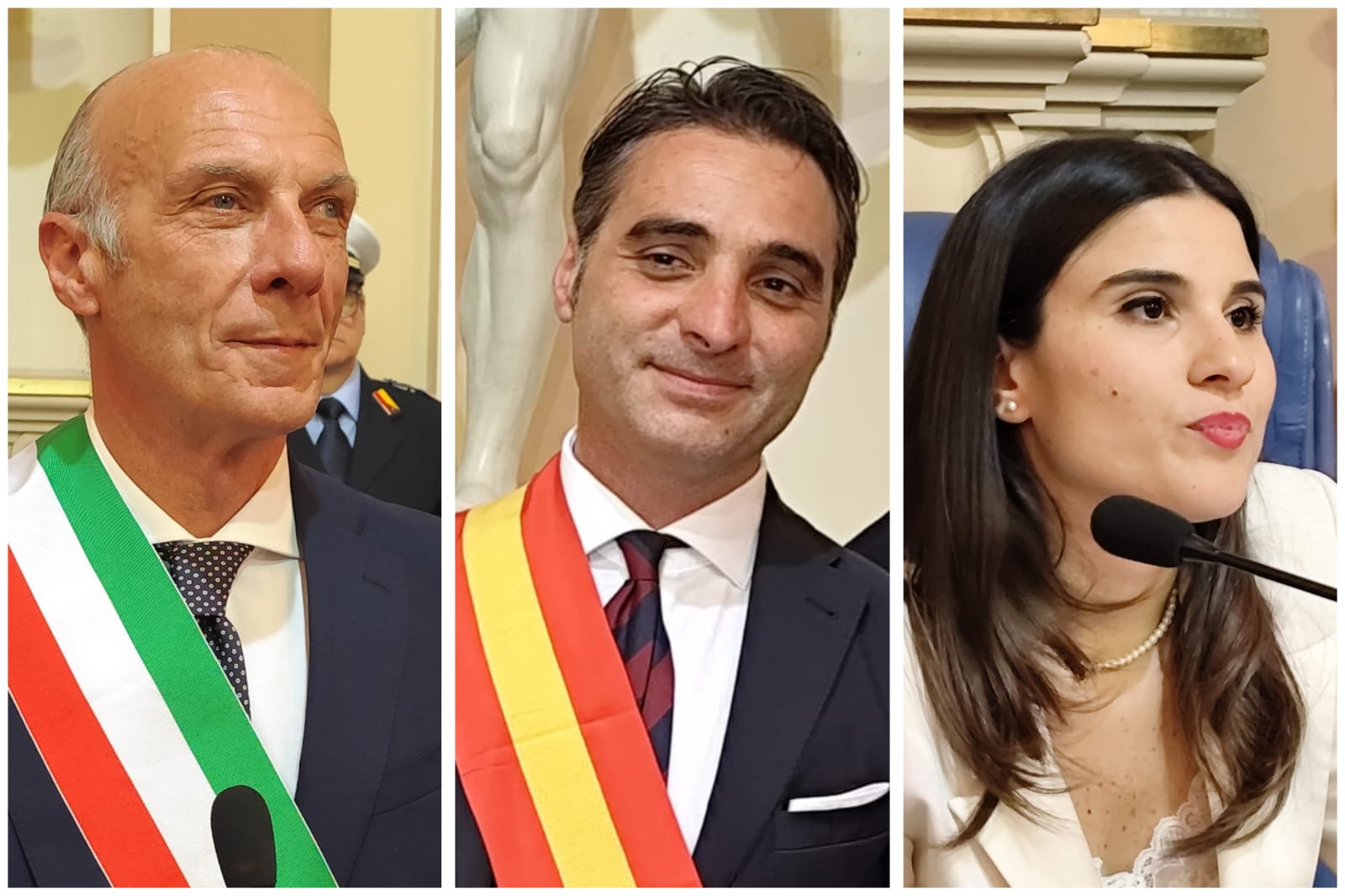 Caltanissetta. Walter Tesauro ha giurato come 83° sindaco, Bruzzaniti presidente del Consiglio, Scalia vice presidente