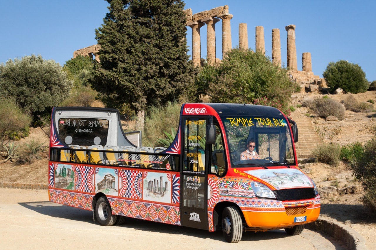 Valle dei Templi, il biglietto Open di ingresso sarà acquistabile a bordo del Temple Tour Bus