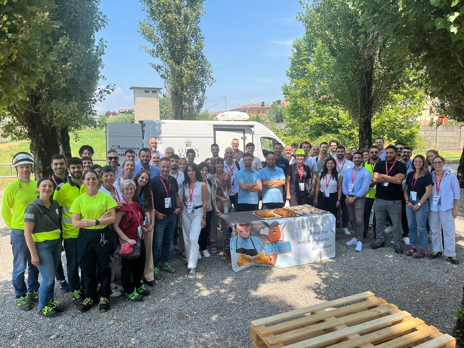 Caltanissetta, il catering di N’Arancina Speciale conquista i dipendenti della Saint-Gobain all’evento annuale “Meet the country”