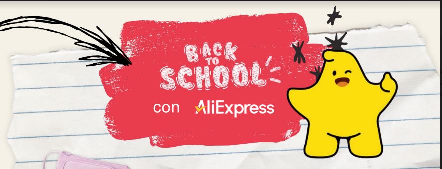 AliExpress, al via la campagna dedicata al back-to-school