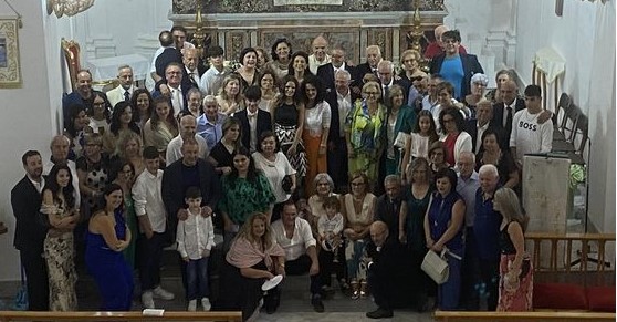 Mussomeli, 50° anniversario matrimonio coniugi Amico alla Madonna delle Vanelle