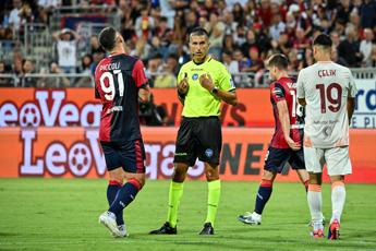 Cagliari-Roma 0-0, traverse per Dovbyk e Marin