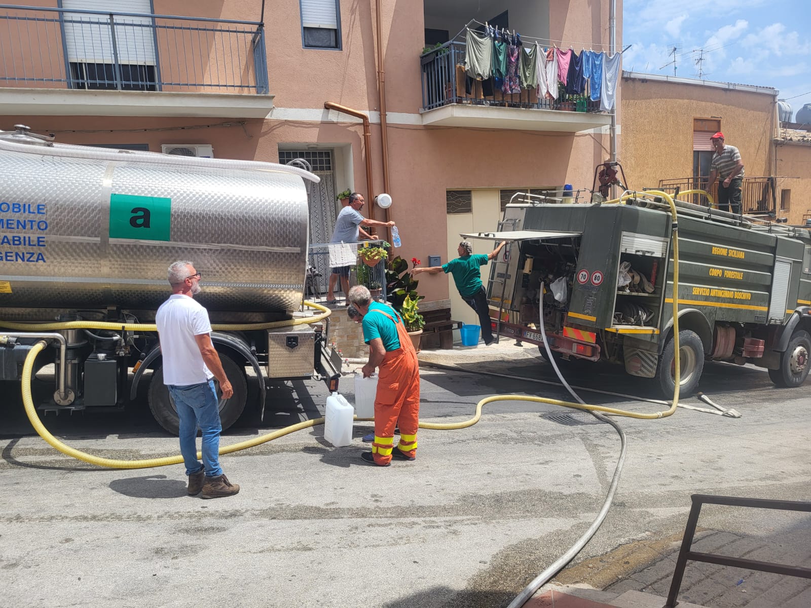 Crisi idrica, Regione avvia operazione di protezione civile per distribuire acqua in due frazioni di Agrigento