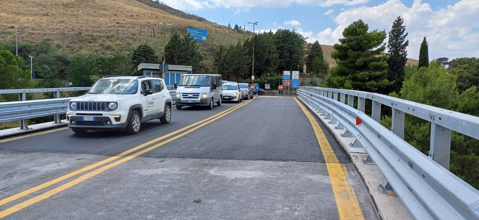 Autostrade, riaprono al transito il viadotto Euno sulla A19 e le rampe dello svincolo di Enna in direzione Catania. Schifani: «Rispettati i tempi»