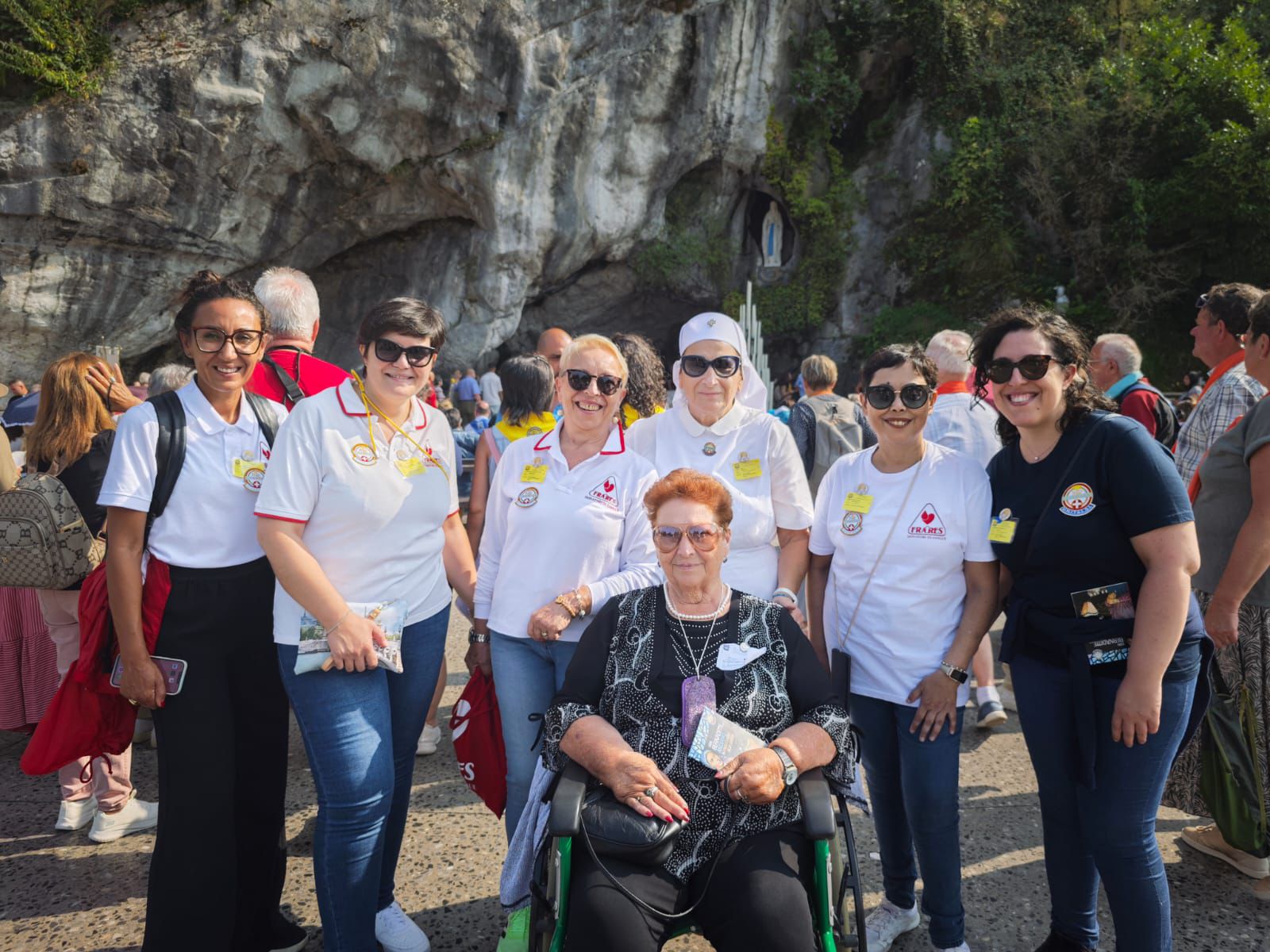 Pellegrinaggio ammalati a Lourdes con Fratres regionale Sicilia e Unitalsi. In servizio anche volontari di Mussomeli