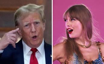 Trump e la ‘supporter’ Taylor Swift: il tycoon posta le immagini fake