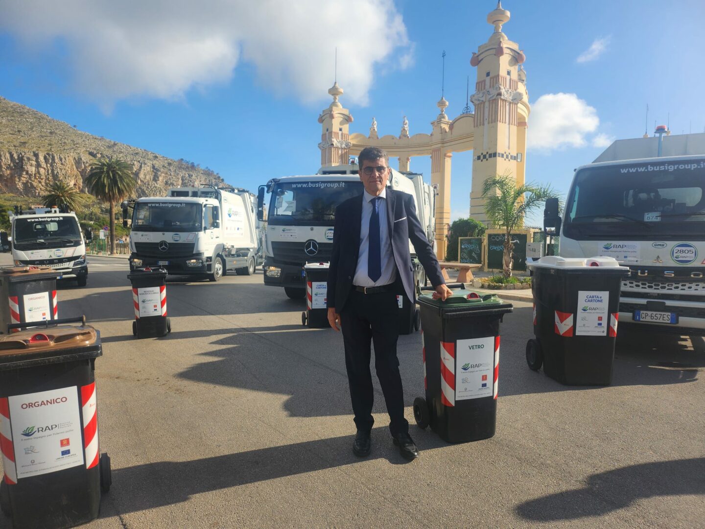 Raccolta differenziata a Palermo, porta a porta a Partanna-Mondello dal 27 settembre