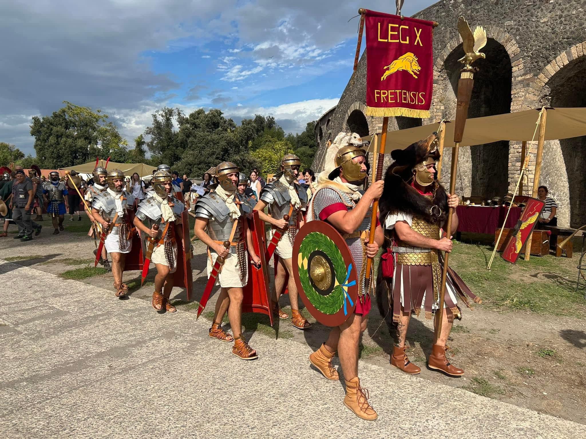 San Cataldo. Gran successo per la Legio Decima Fretensis a Roma e Pompei