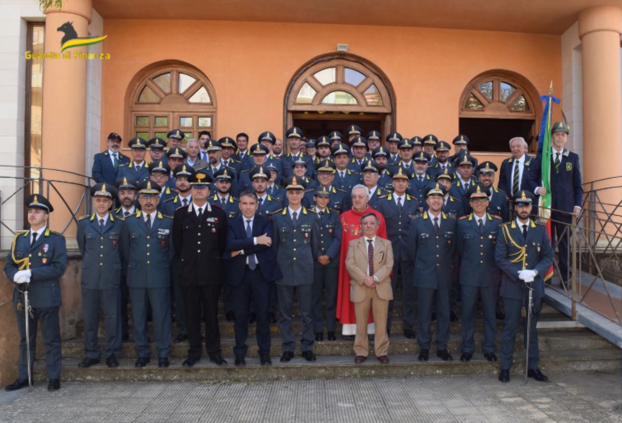 Enna. Guardia di Finanza, celebrata la ricorrenza di San Matteo patrono del Corpo