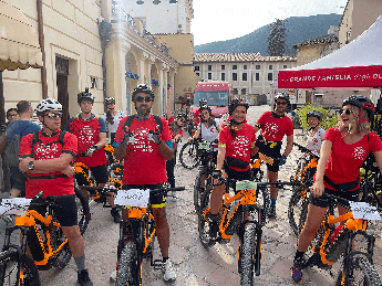 Coricelli pedala per ‘Il sorriso di Teo’, si rinnova l’iniziativa charity