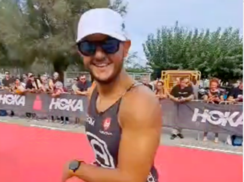 Il nisseno Ivan Belfiore,  determinazione e sacrifici per un Ironman da ricordare