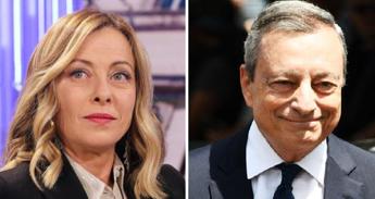 Meloni sente Draghi, incontro nei prossimi giorni a Palazzo Chigi