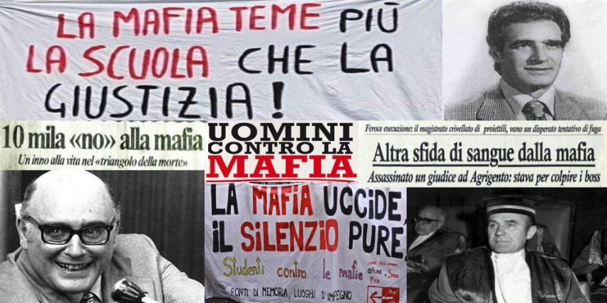 Coordinamento Nazionale Diritti Umani, studenti  commemorano i magistrati Cesare Terranova, Antonio Saetta e il maresciallo Lenin Mancuso