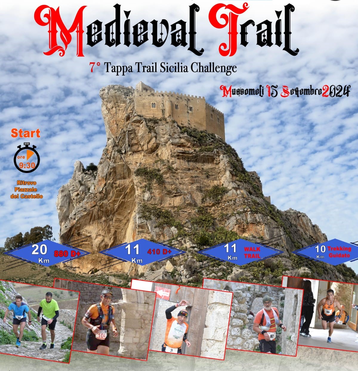 Mussomeli, oggi la 7^ tappa del campionato regionale del Trail Sicilia Challenge