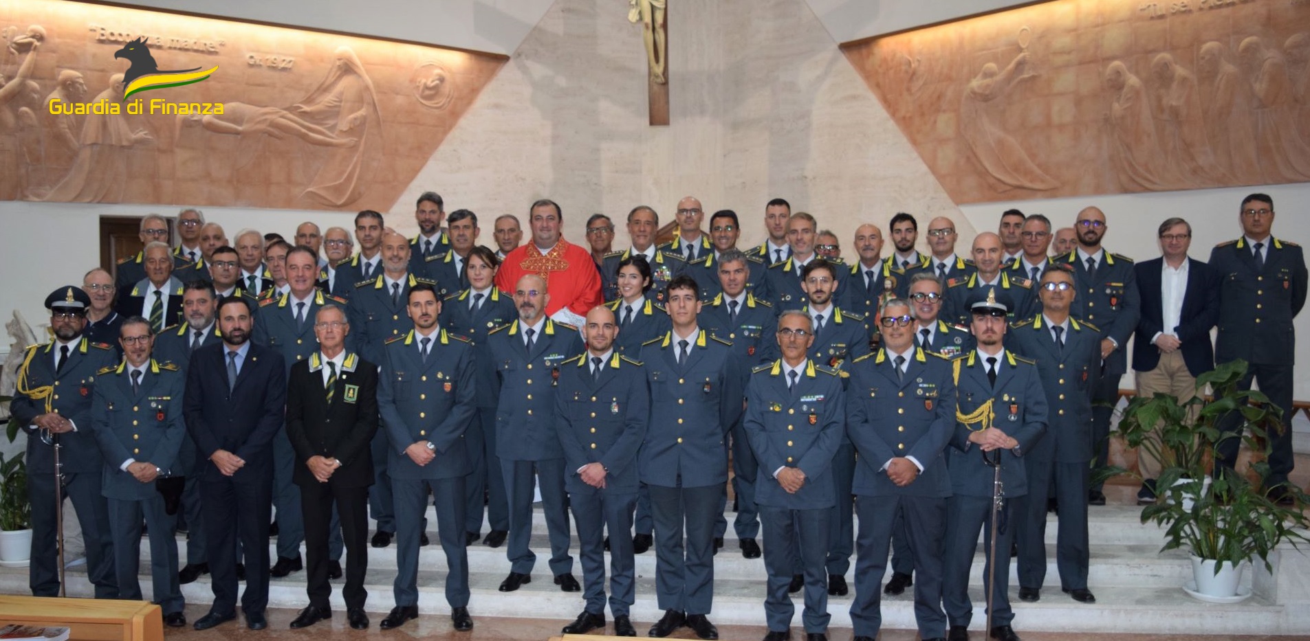 Caltanissetta. Guardia di Finanza, celebrata la ricorrenza di San Matteo patrono del Corpo