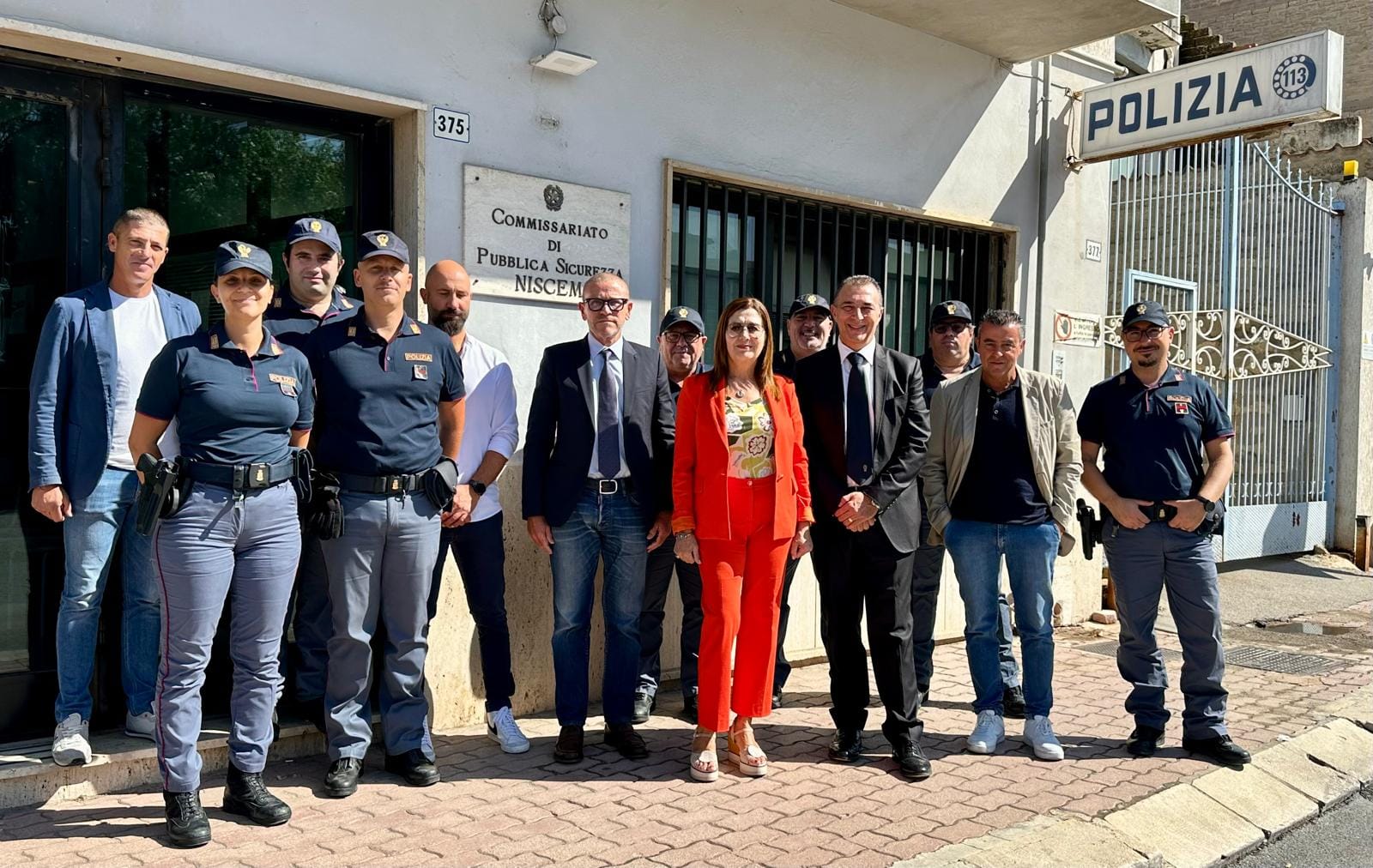 Caltanissetta. Visita del Questore al Commissariato di Pubblica sicurezza di Niscemi