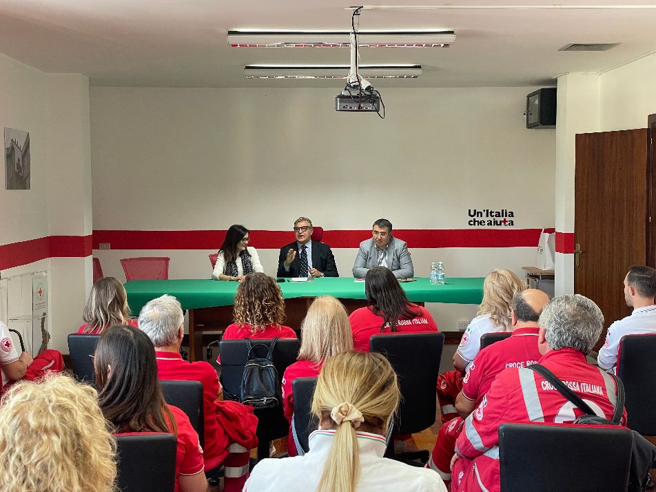 Caltanissetta. Incontro tra l’assessore Ermanno Pasqualino e i delegati e referenti dell’inclusione sociale della Croce Rossa