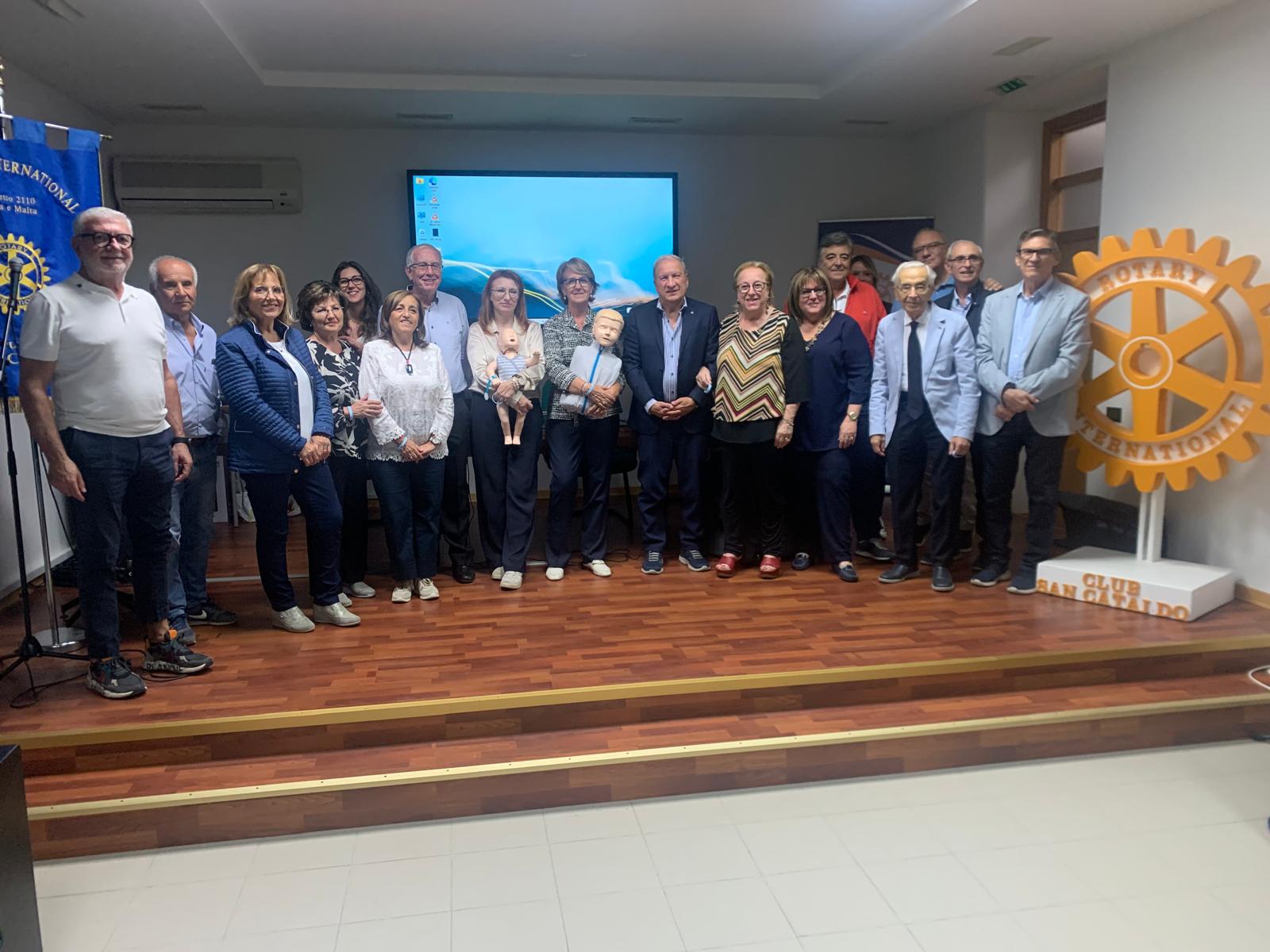 San Cataldo. Promosso dal Rotary un interessante incontro sulla rianimazione cardio polmonare