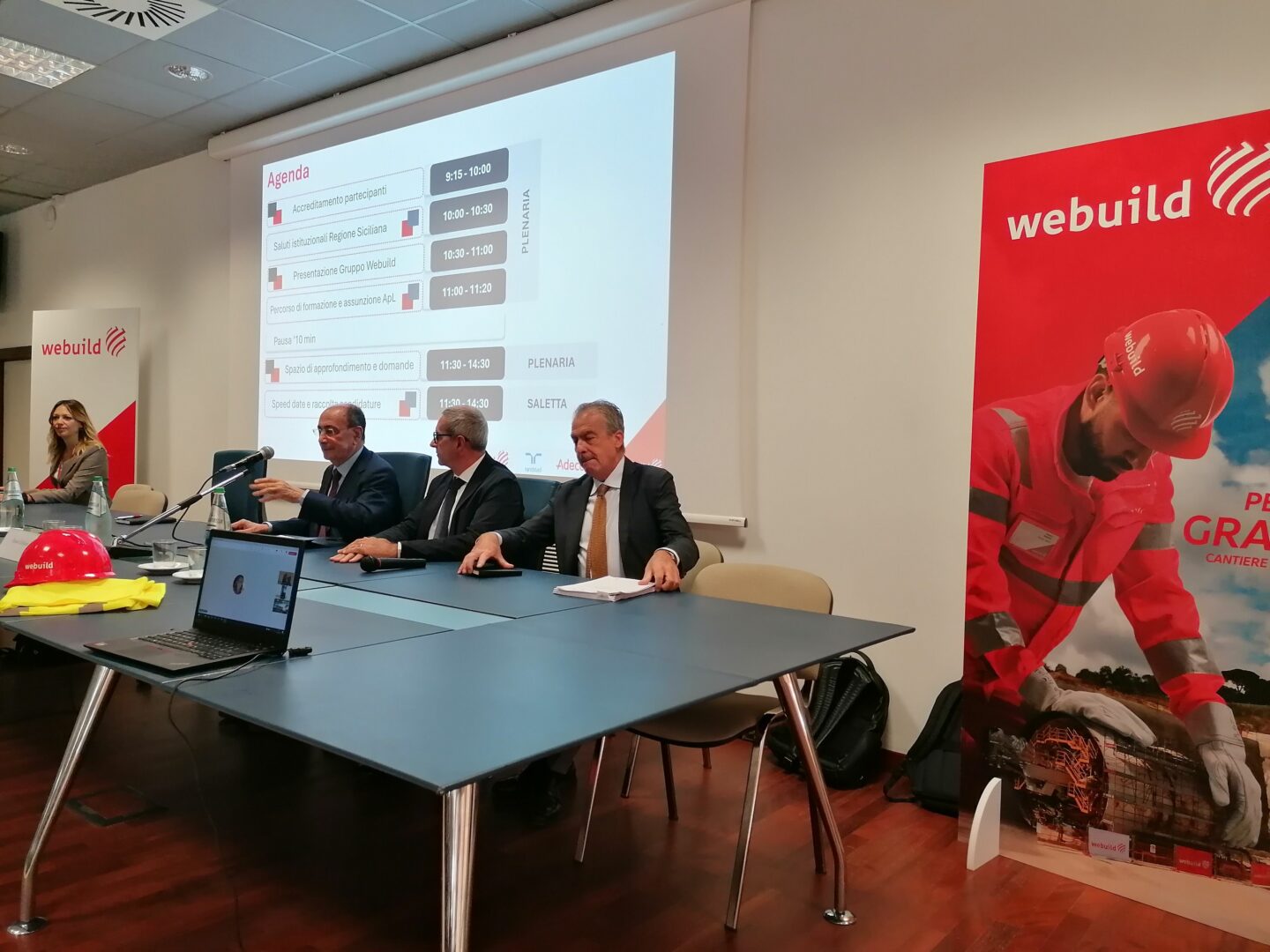 Recruiting day di Webuild a Palermo, Schifani: “In pochi anni 6 mila assunzioni”