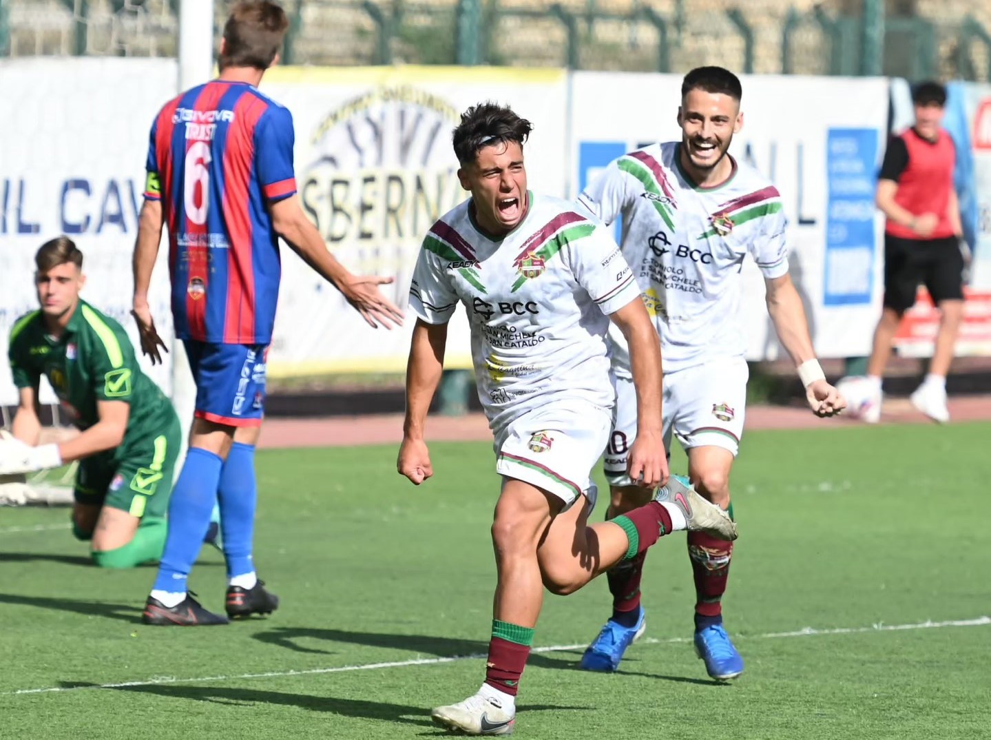 Serie D. Una Sancataldese battagliera e attenta piega 1-0 il Pompei: gol decisivo del giovanissimo Germano (2007)