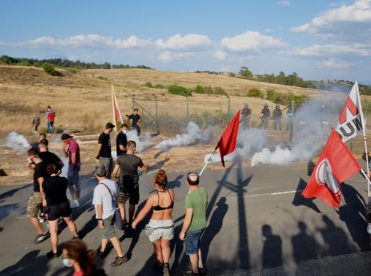 Niscemi. Proteste NoMuos, attivisti indagati per danneggiamento