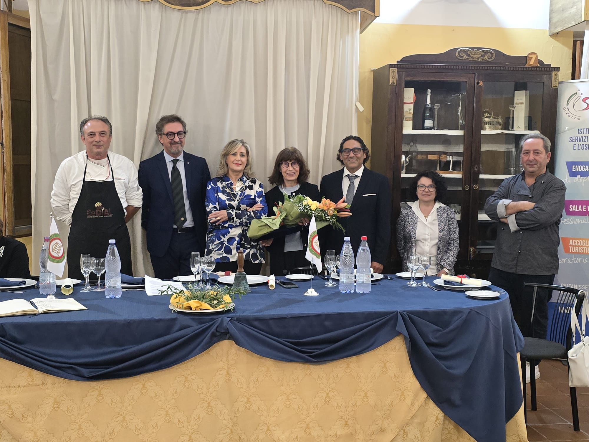 Caltanissetta. All’Istituto Alberghiero “Di Rocco” cena ecumenica dell’Accademia Italiana della Cucina