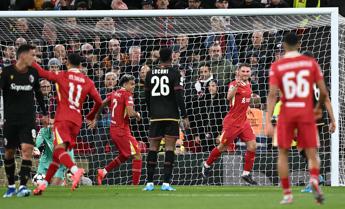 Champions, Liverpool-Bologna 2-0: gol di Mac Allister e Salah