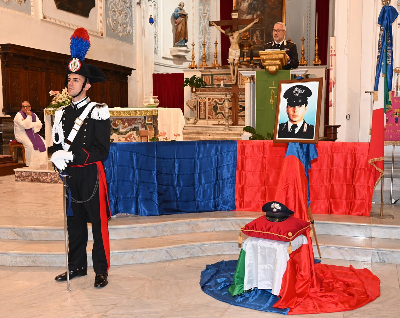 Cerimonia di commemorazione in memoria del carabiniere niscemese Roberto Ticli ucciso 34 anni fa