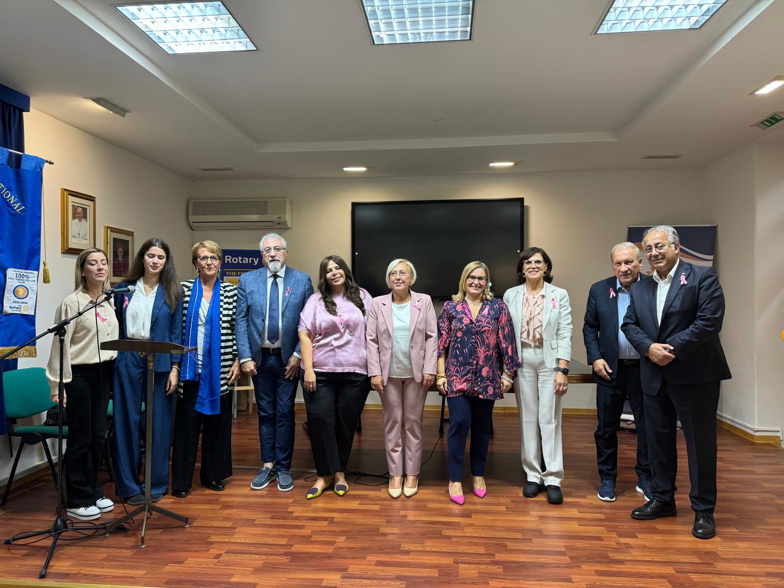 San Cataldo. Nella sede del Rotary incontro con l’Asp su screening mammografico e percorso di cura