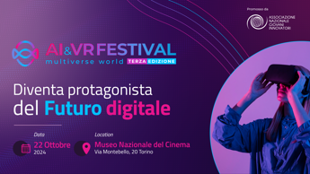 Ict, tutte le sfide del big-tech in nuova edizione dell”Ai&vr festival multiverse world’