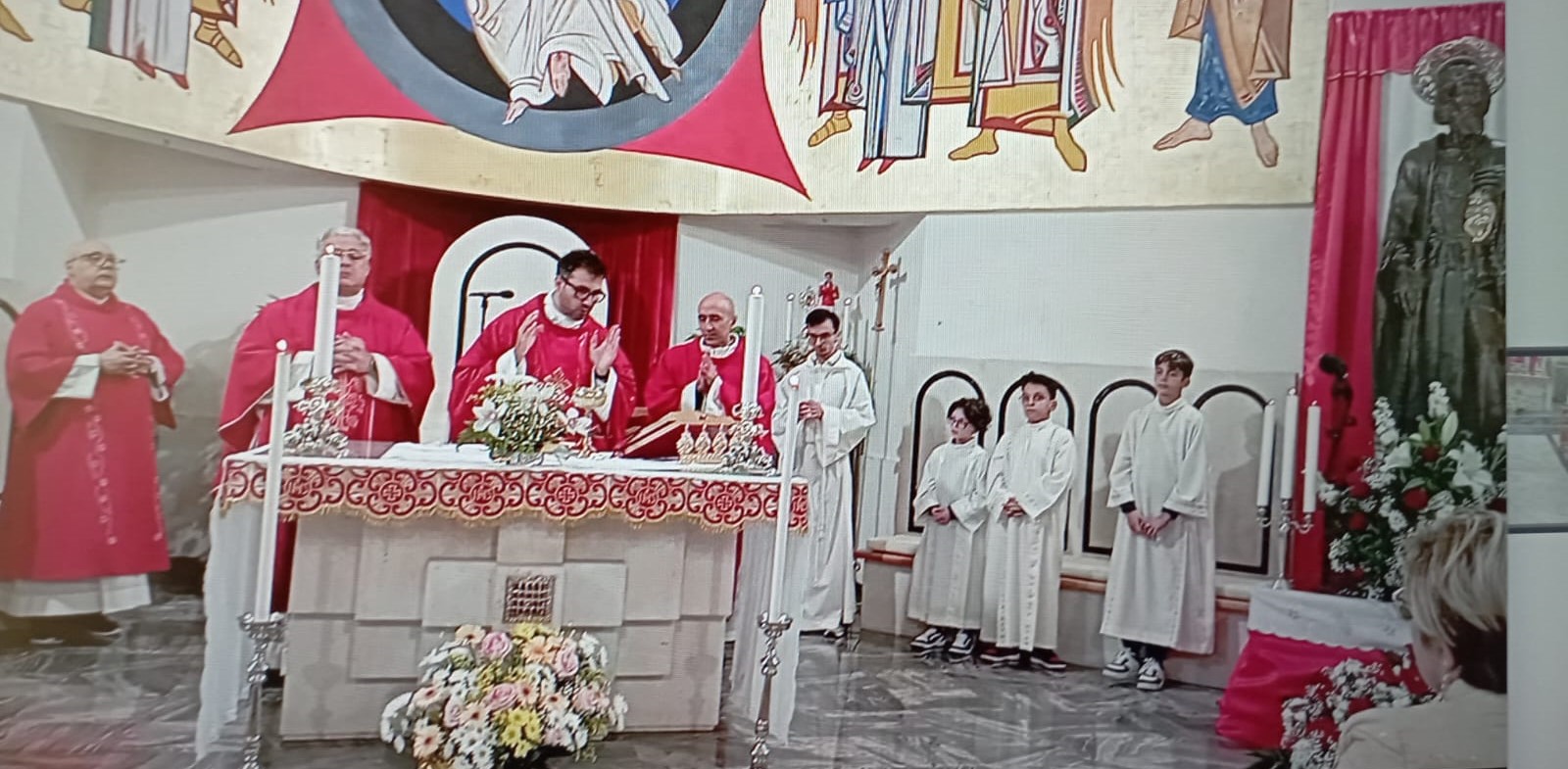 Mussomeli, festeggiato San Giuda Taddeo. Parrocchiani “Cristo Re” in festa