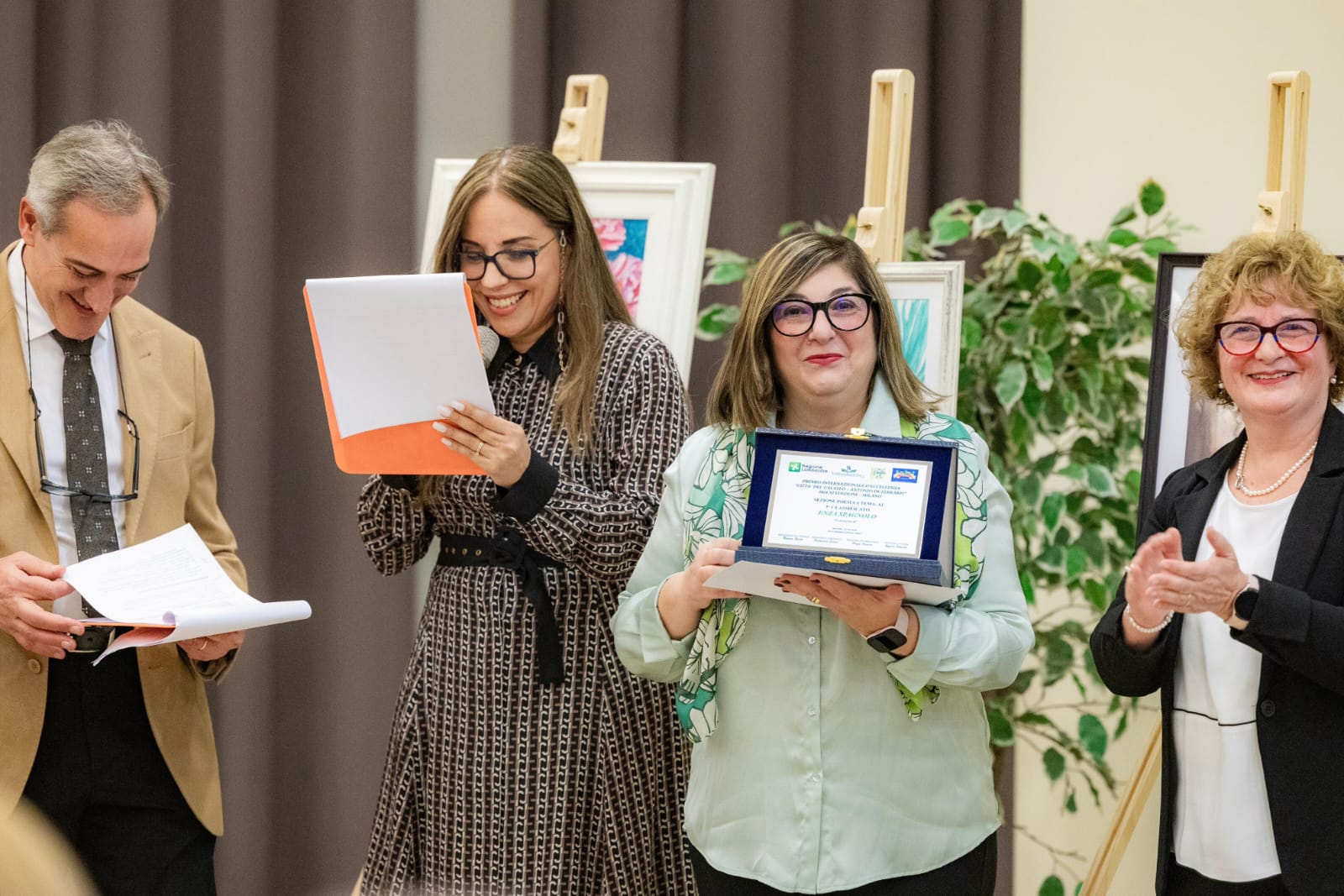 Caltanissetta. La nissena Enza Spagnolo conquista il podio al Premio Letterario “Città del Galateo” a Milano