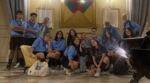 Gruppo scout Caltanissetta 4, il Clan Shackleton incontra l’assessore Petrantoni al Palazzo del Carmine