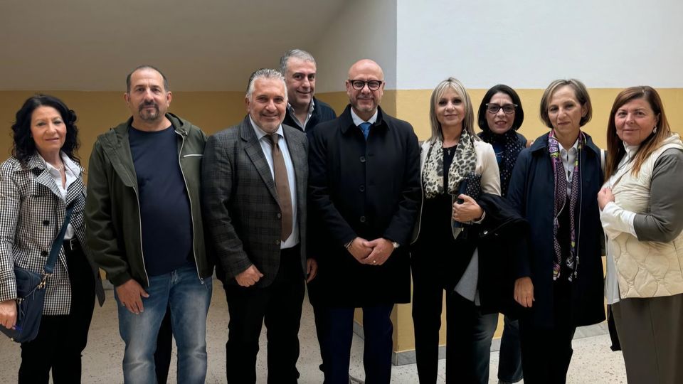 Caltanissetta. La V Commissione “Cultura, Attività Sociali” in visita nella scuola “Santa Lucia”