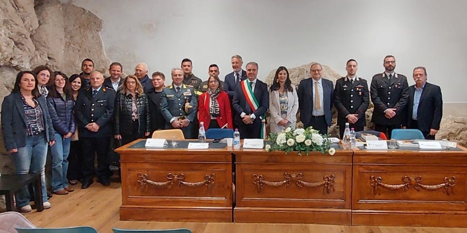 Sala convegni biblioteca comunale Mussomeli intitolata al giudice Rosario Livatino