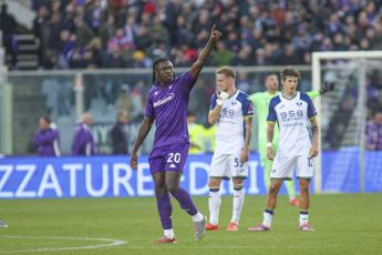 Fiorentina-Verona 3-1, tripletta di Kean