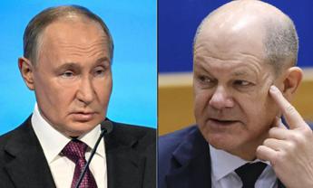 Ucraina, telefonata di un’ora tra il cancelliere Olaf Scholz e Vladimir Putin