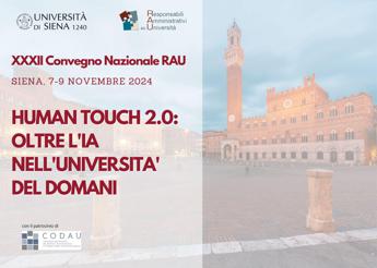 XXXII Convegno Nazionale RAU: Human Touch 2.0, oltre l’IA nell’università di domani