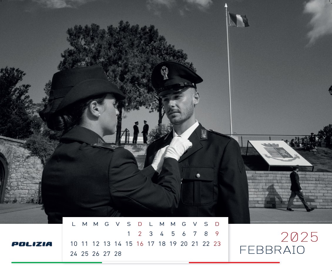 La Polizia di Stato presenta a Roma il Calendario 2025: il progetto fotografico firmato da Eolo Perfido