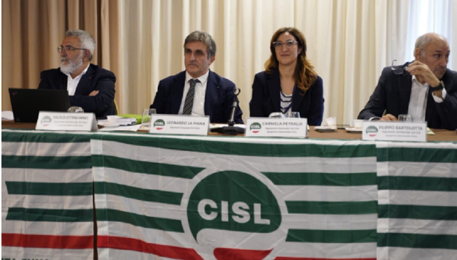 Riunito a Pergusa il Consiglio generale della Cisl Agrigento, Enna e Caltanissetta: “Sosteniamo il lavoro, ma registriamo ritardi nel Pnrr”