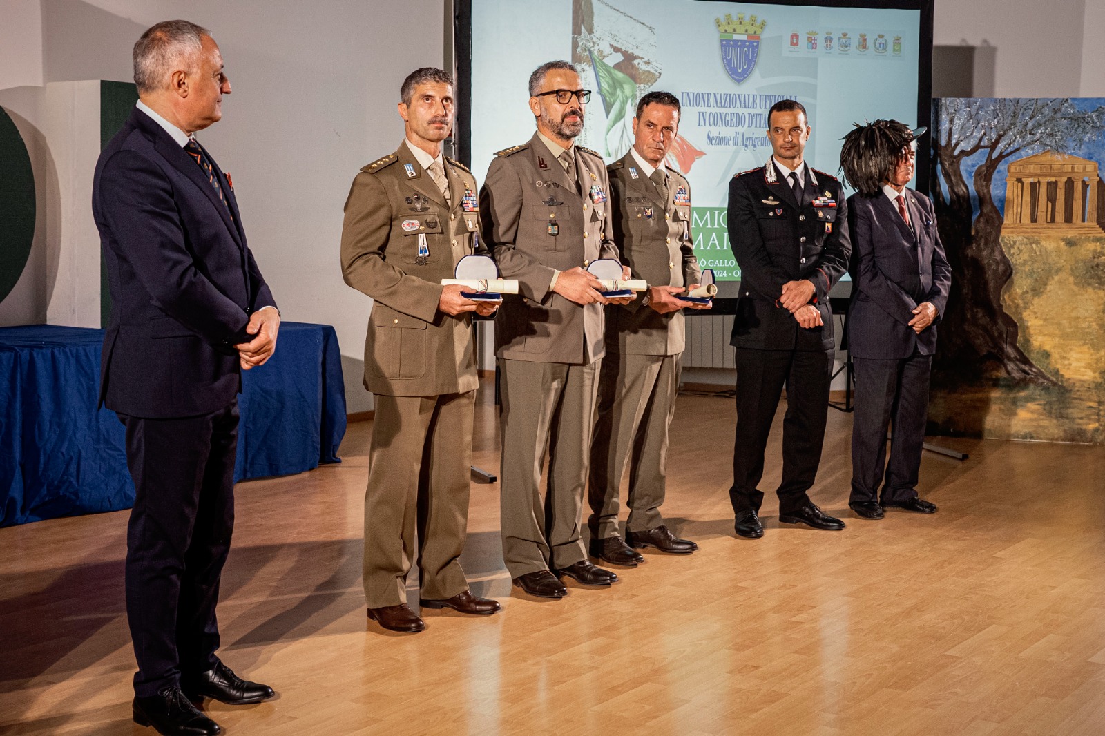 Agrigento. Forti emozioni alla terza edizione del Premio Dona Maiora: un riconoscimento agli Eroi delle Forze Armate e dell’Ordine