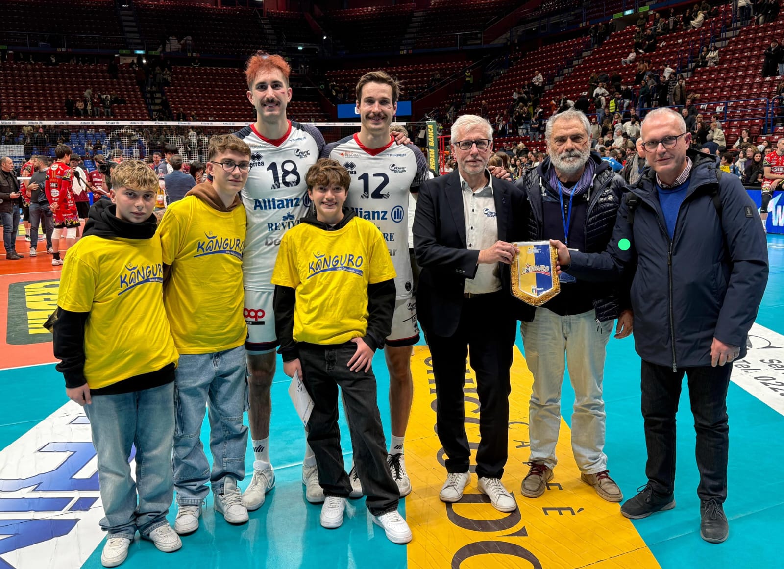 Caltanissetta. Kanguro Volley, una delegazione nissena ospite della Powervolley Milano: sinergia  e opportunità di crescita