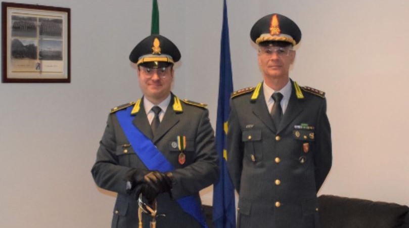 Il Sottotenente Alberto Piscopo subentra al Tenente Carlo Donnini alla guida della Tenenza della Guardia di Finanza di Nicosia