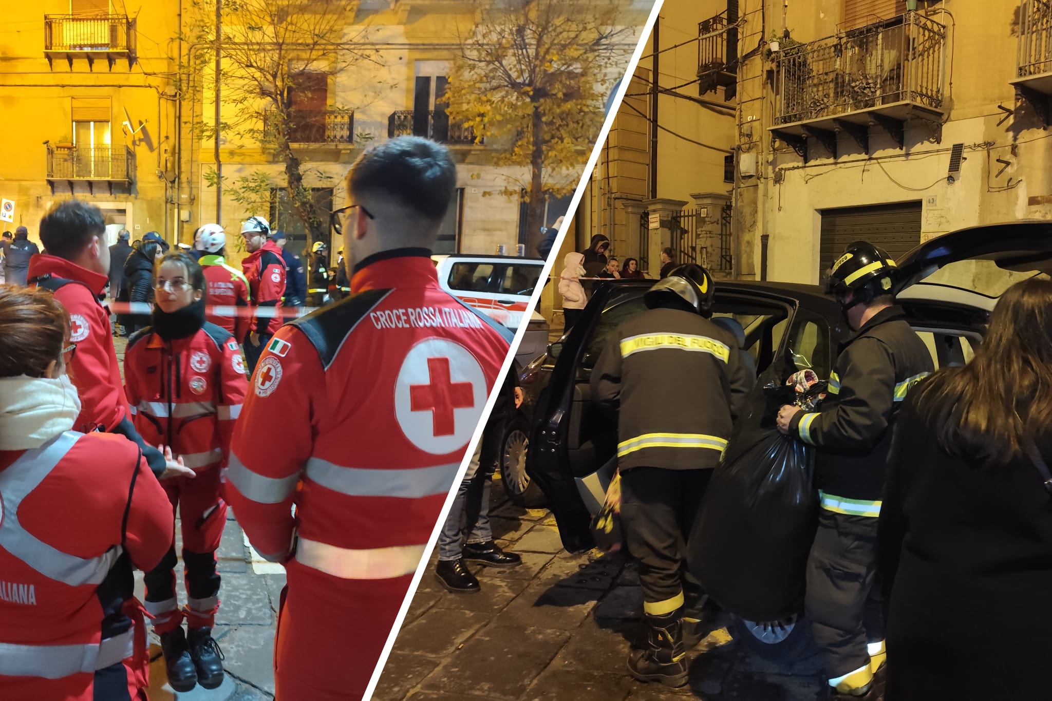 Caltanissetta. Le famiglie evacuate dalla palazzina di via Redentore  sono 13. Gran lavoro sinergico tra istituzioni. Nessuno sgombero per la palazzina di via Redentore 175