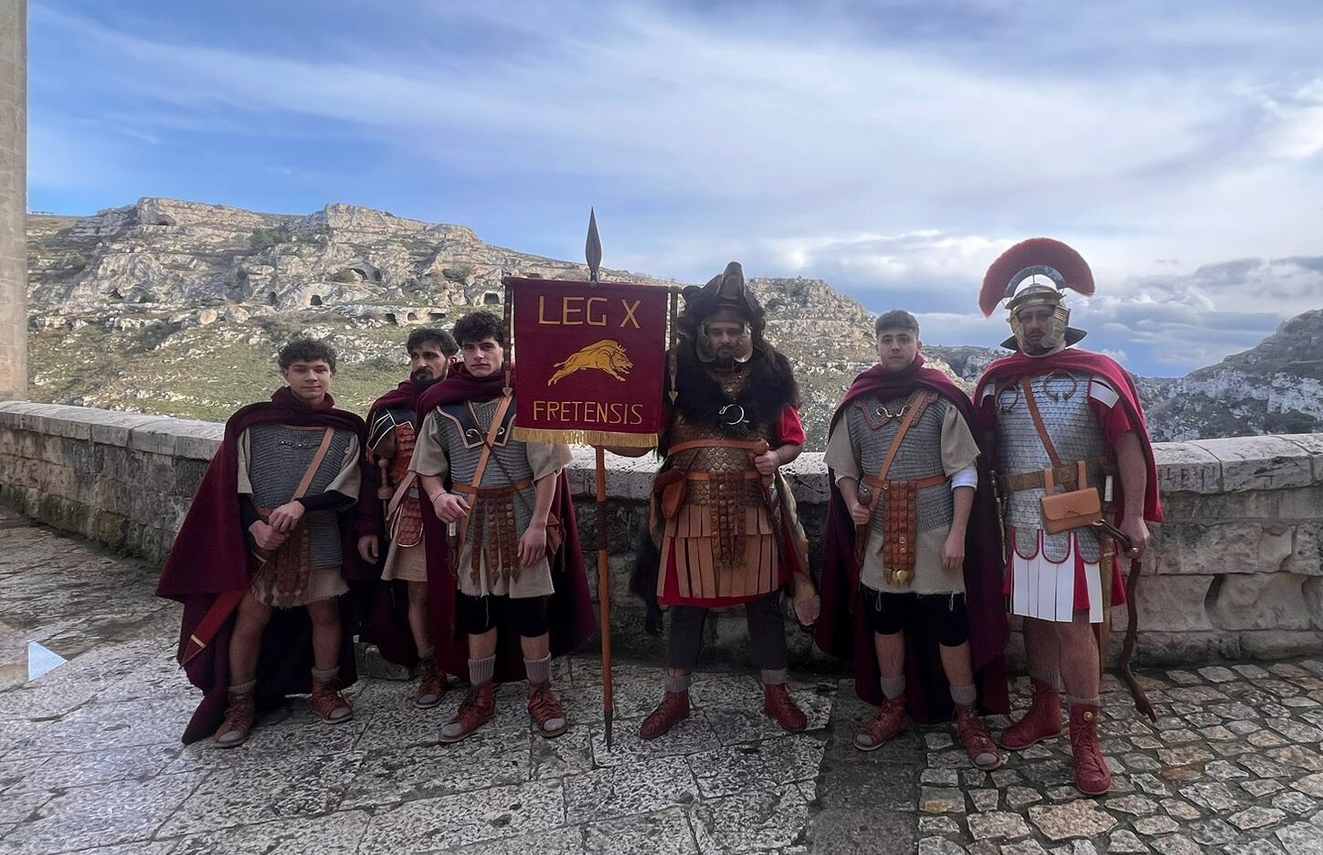 San Cataldo, l’associazione Legio Decima Fretensis partecipa alla XIV edizione del Presepe Vivente di Matera