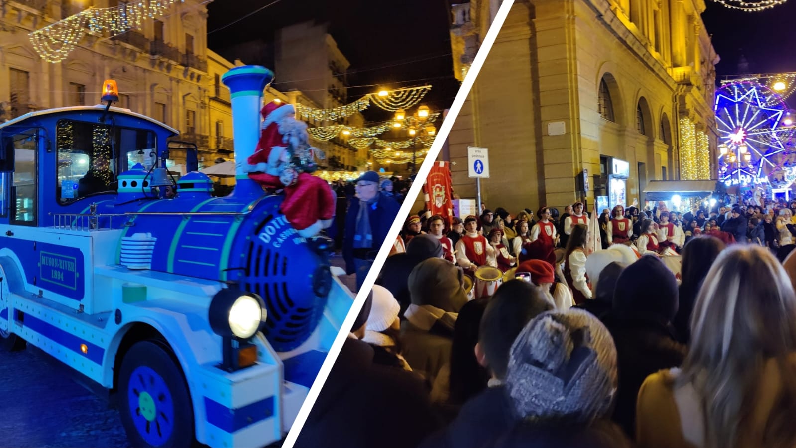 Dal trenino di Babbo Natale alla festa itinerante “Smart Move”, Caltanissetta città del Natale: incanto e magia per donare sorrisi a grandi e piccini