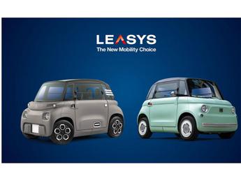 Leasys, al via il noleggio della Citroen AMI e Fiat Topolino